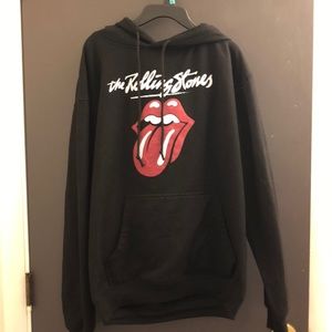 Black Rolling Stones sweatshirt